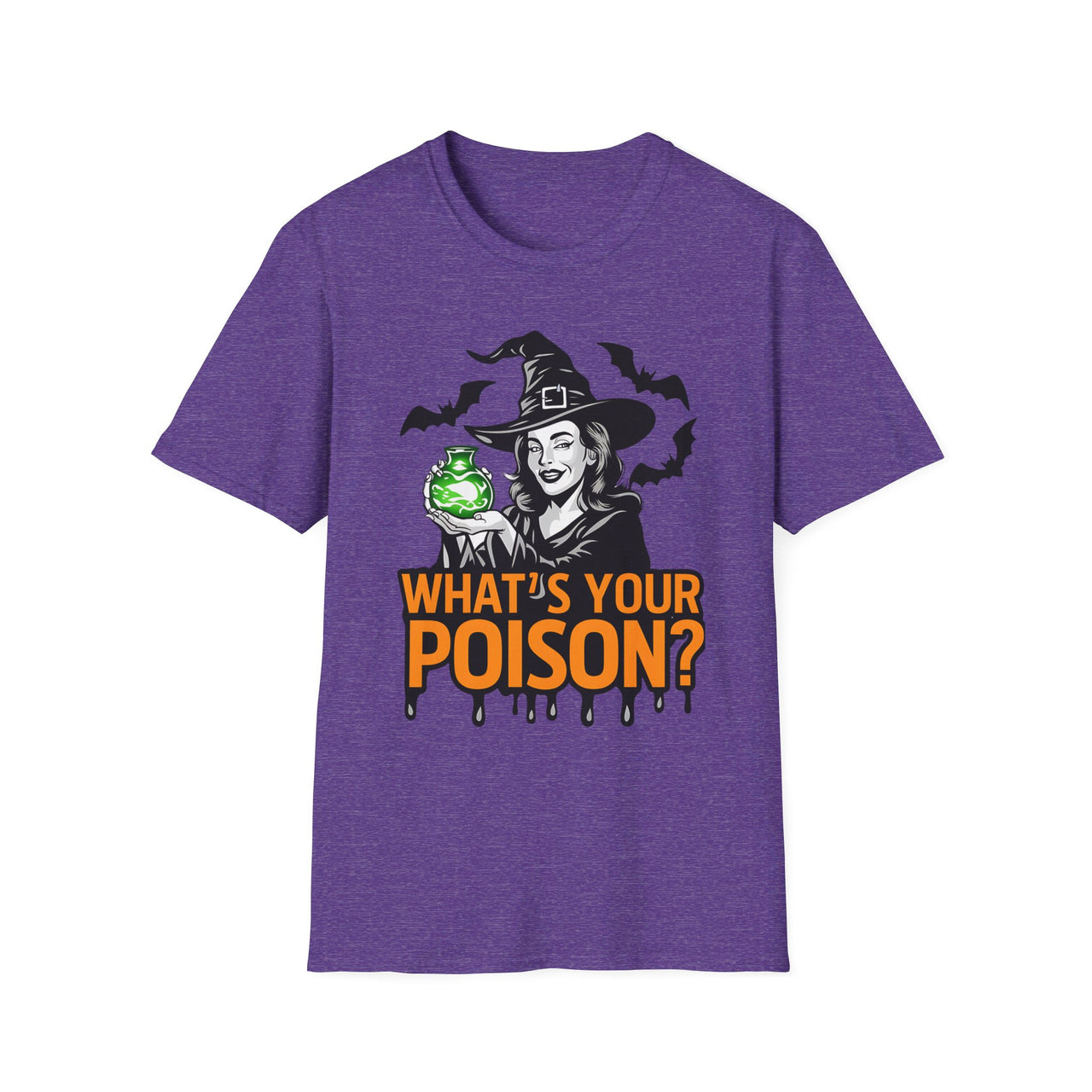 Whats Your Poison Funny Halloween Tee