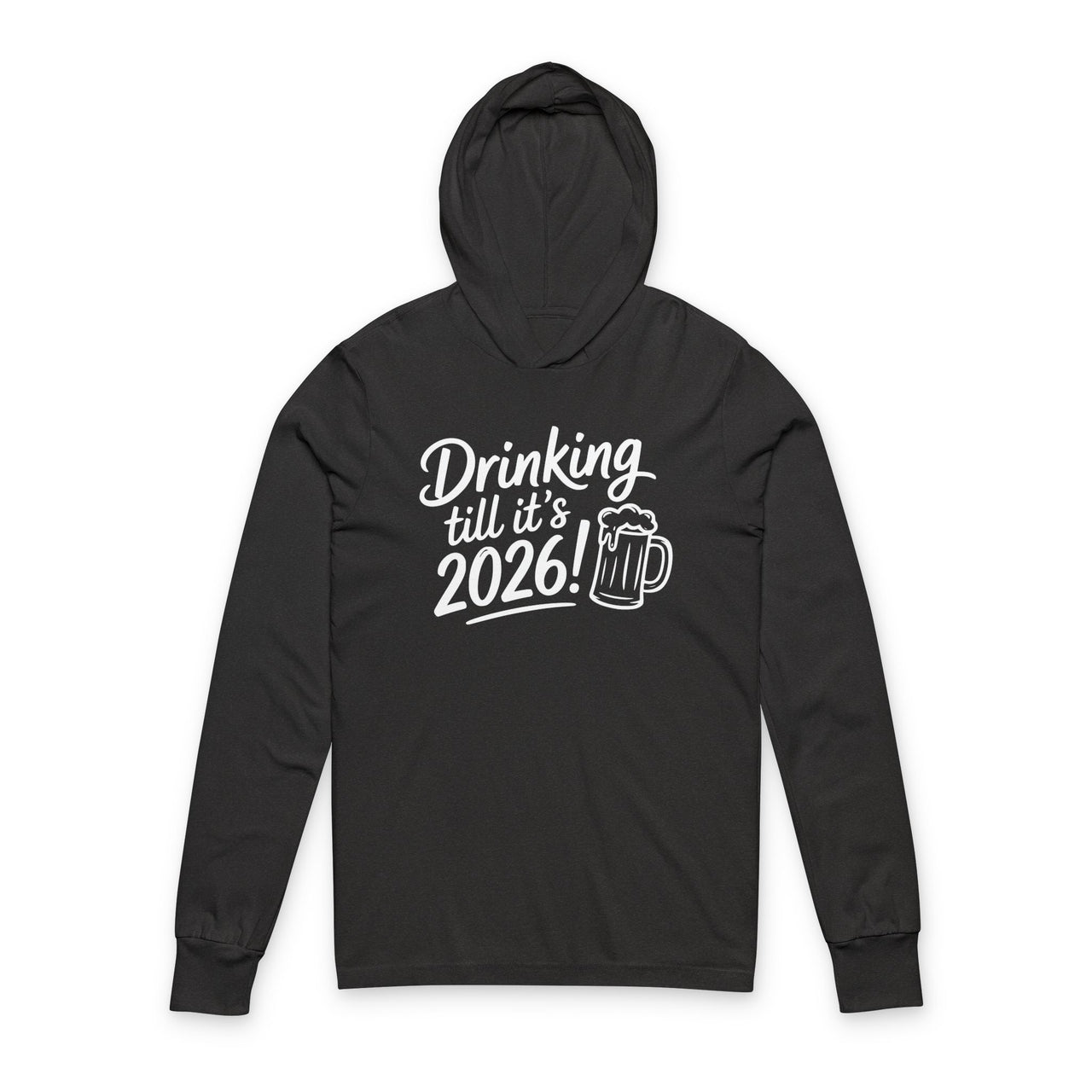 Drinking Till It's 2026 - Funny New Year's Eve Featherweight Hoodie - Unisex (Men's & Women's)