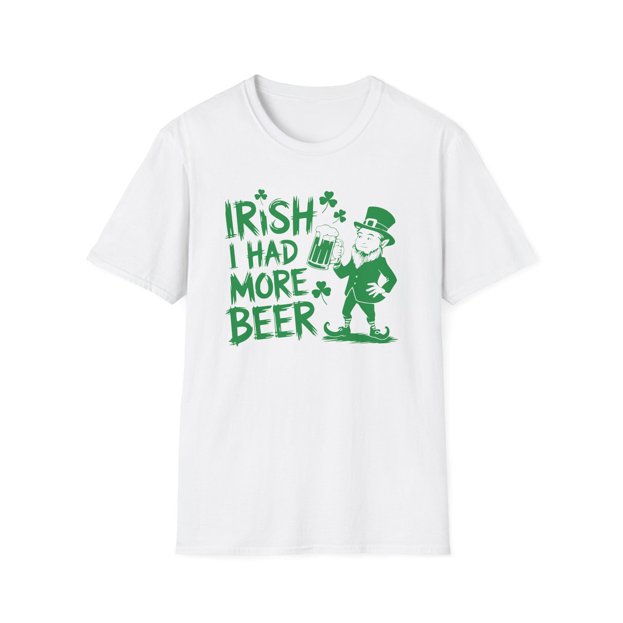 St. Patrick's Day T-Shirt | Irish I Had More Beer | Funny Irish Drinking Tee | Festive St. Paddy’s Shirt