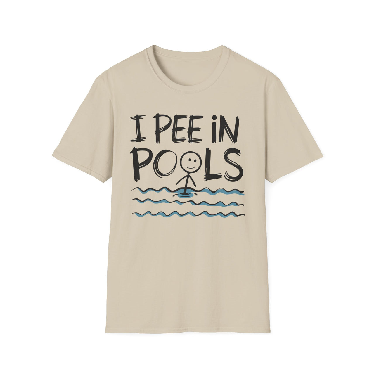 I Pee in Pools T-Shirt | Funny Tee for Pool Parties, Summer, and Vacation Vibes