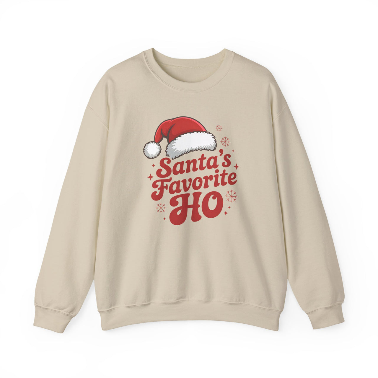 Santa’s Favorite Ho Sweatshirt – Funny Christmas Sweater That Brings Holiday Laughs All Season