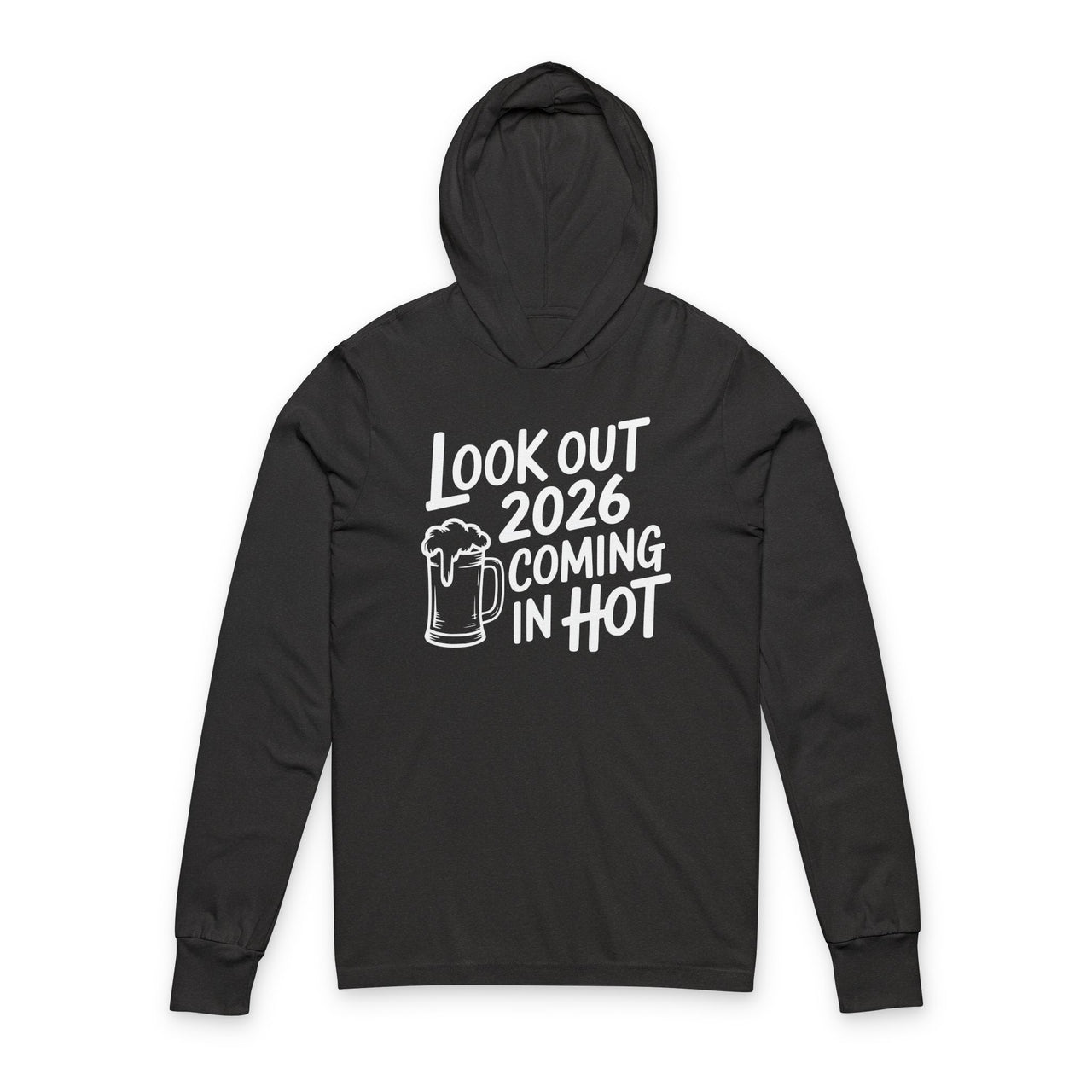 Look Out 2026 Coming In Hot - Funny New Year's Eve Beer Featherweight Hoodie - Unisex (Men's & Women's)