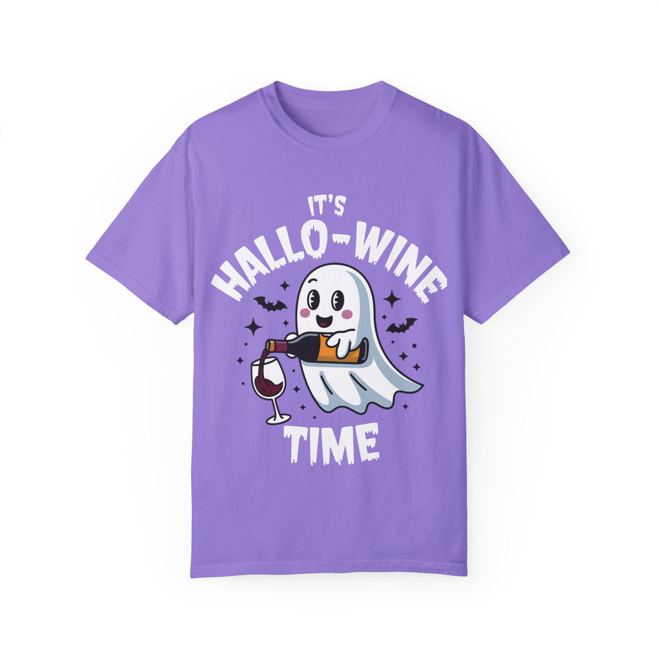 It's Hallow-Wine Time Halloween Comfort Colors Tee