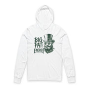 Big Pat Energy black lightweight valentines hoodie
