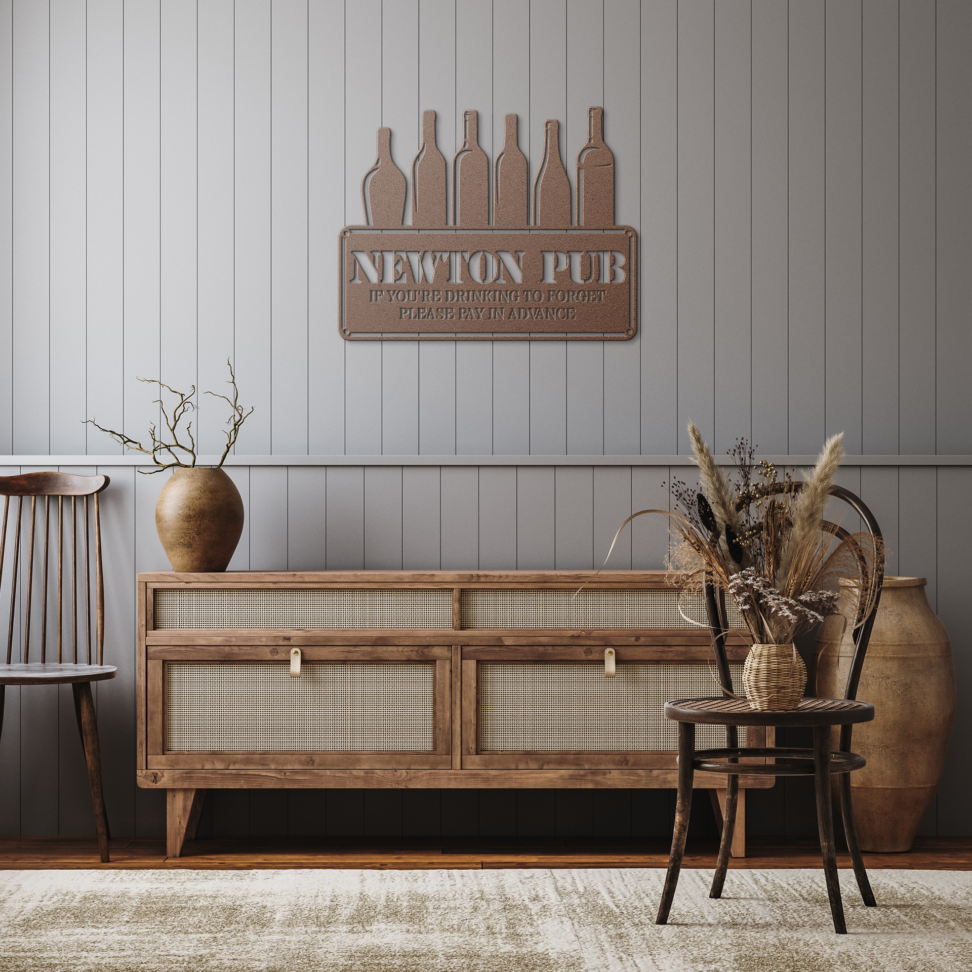 Custom_Bar_Sign__Personalized_Metal_W_Copper_Rustic_Hallway_Mockup.png