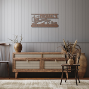 Funny_Backyard_Metal_Sign__Michael_Copper_Rustic_Hallway_Mockup.png