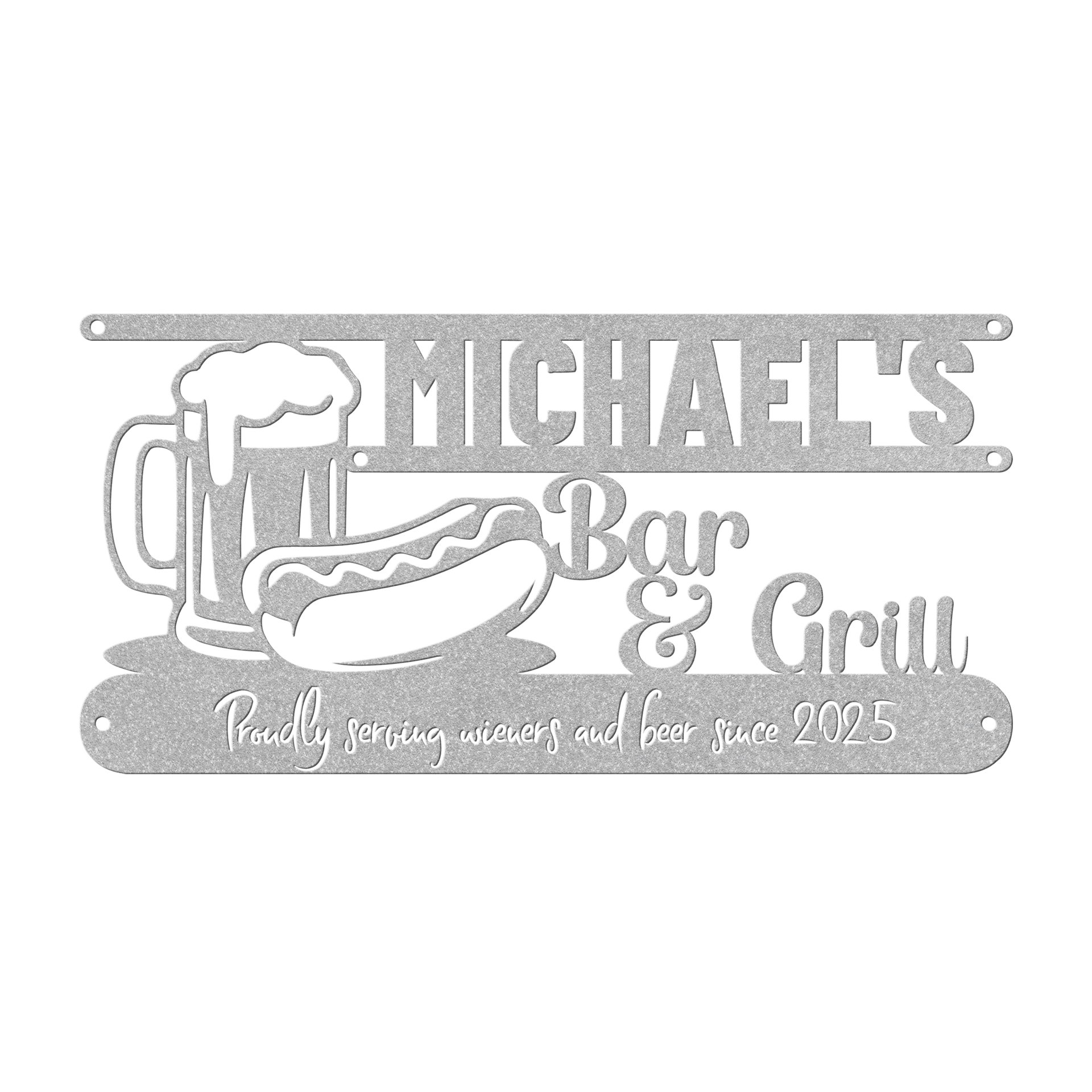 Funny_Backyard_Metal_Sign__Michael_Silver_Transparent_Mockup.png
