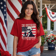 Funny George Sloshington 4th of July patriotic beer t-shirt