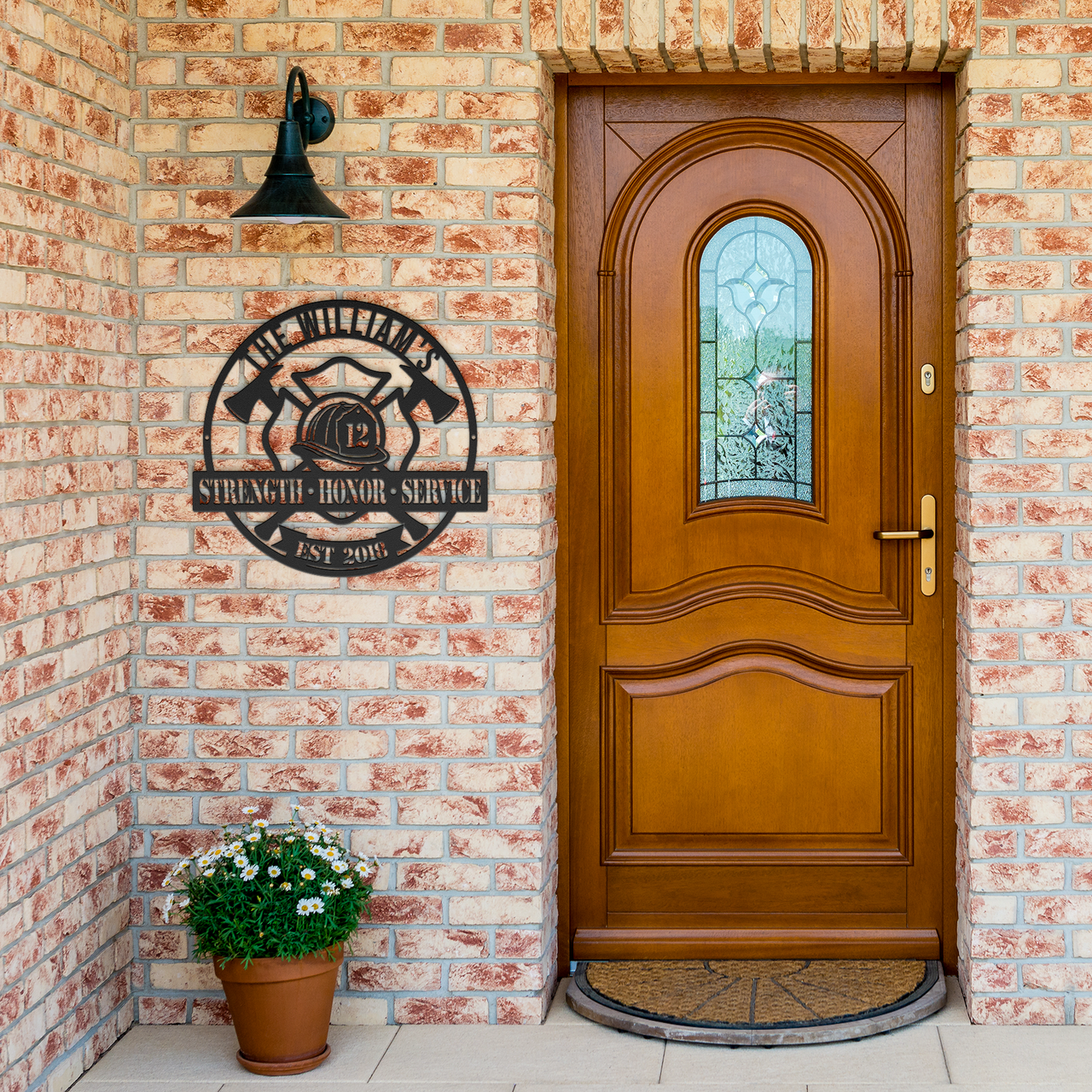 Personalized_Fireman_Metal_Sign_for_Entr_Black_Brick_Entrance_Mockup.png_15646038