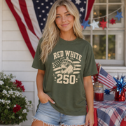 America 250 patriotic t-shirt for Independence Day celebrations