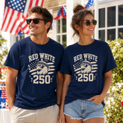 America 250 patriotic t-shirt for Independence Day celebrations