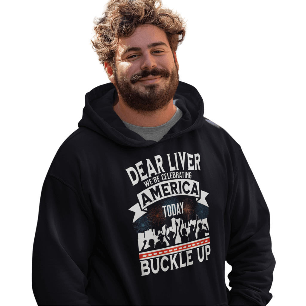 Dear Liver Celebrating America Hoodie