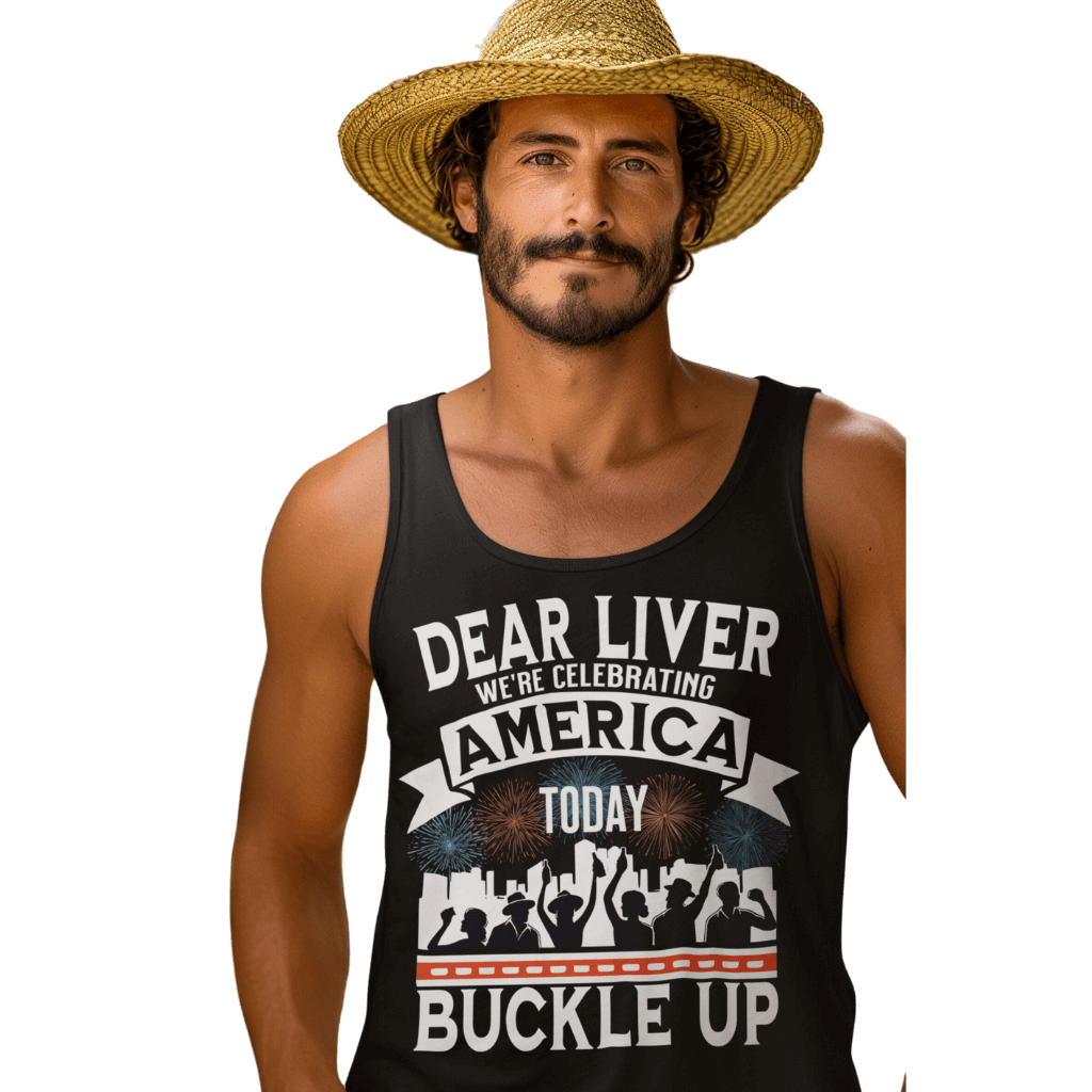 Dear Liver Celebrating America Tank Top