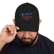 Life Happens Tequila Helps Dad Hat - Perfect for Fun Outings DISTRESSED,DISTRESSED DAD HAT,HAT,MENS,New,TEQUILA,UNISEX,WOMENS