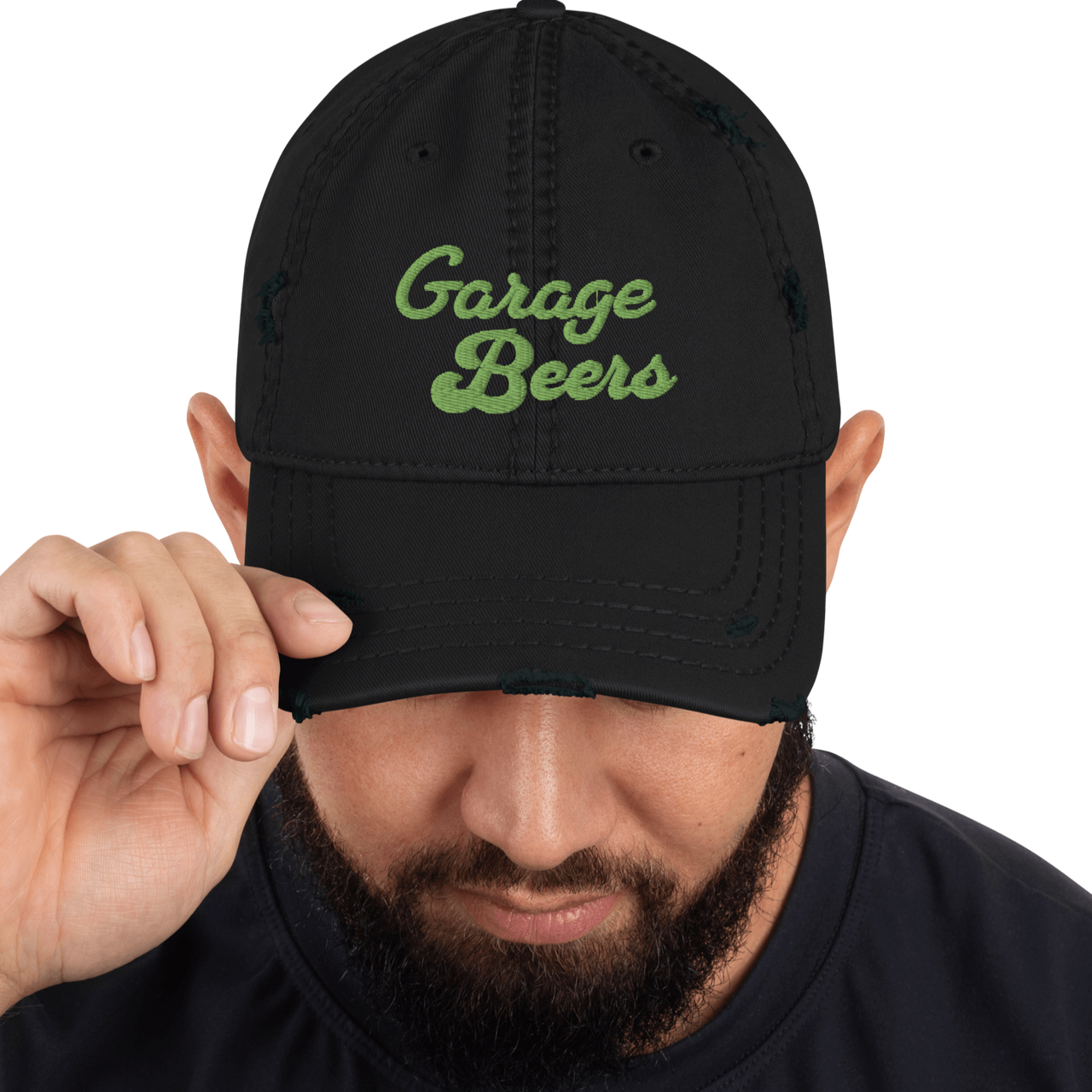 Garage Beers Distressed Dad Hat - Add Edge to Your LookElevate your style with the Garage Beers Distressed Dad Hat. Perfect for a casual day out. Pre-shrunk & ready for fun. Shop now!