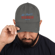 "Life Happens Bourbon Helps" Dad Hat | Fun & Edgy CapAdd flair with our "Life Happens Bourbon Helps" Dad Hat. Perfect for drinking enthusiasts. Distressed style, 100% cotton for comfort & style.