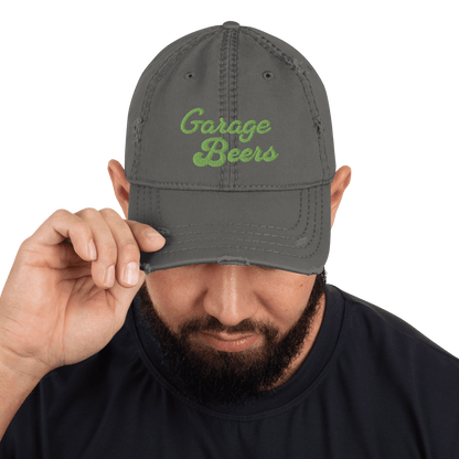 Garage Beers Distressed Dad Hat - Add Edge to Your LookElevate your style with the Garage Beers Distressed Dad Hat. Perfect for a casual day out. Pre-shrunk & ready for fun. Shop now!