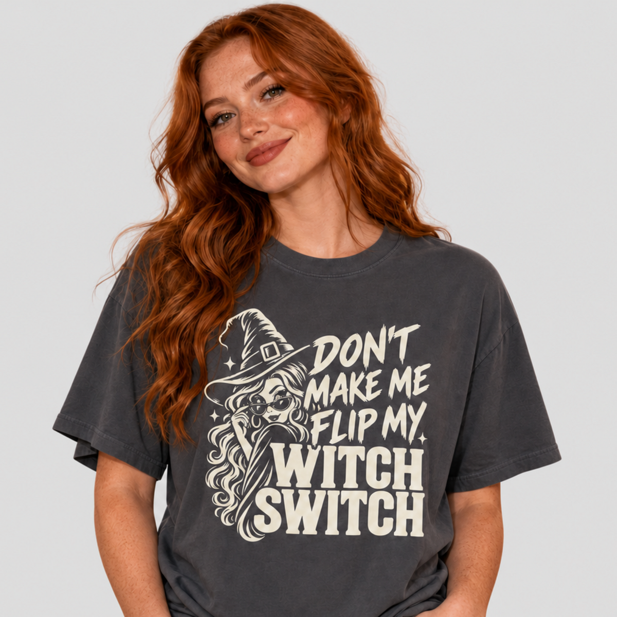 Don’t Make Me Flip My Witch Switch Halloween T-Shirt