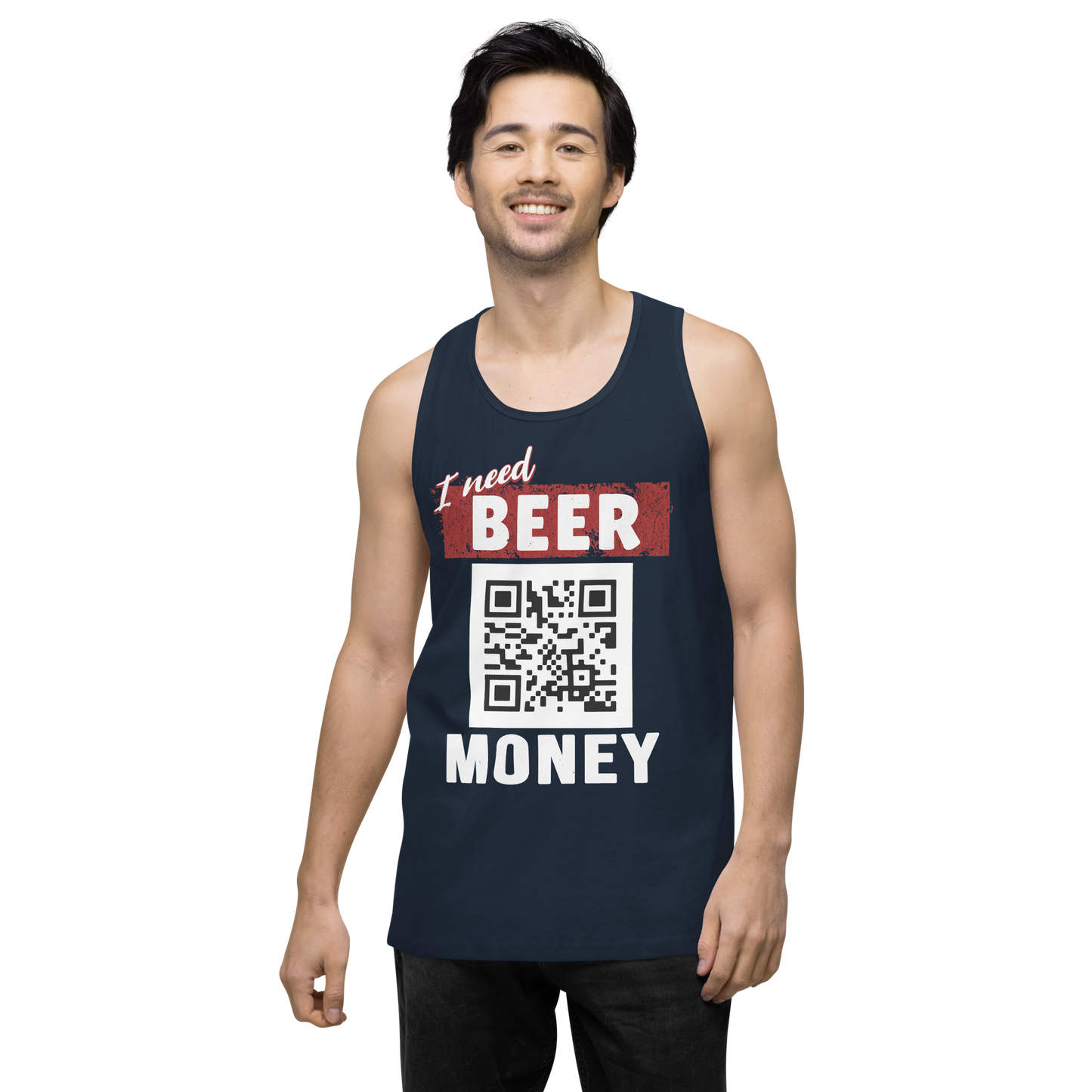 I Need Beer Money Men's Tank Top - Personalizable
