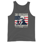 Celebrate 4th of July in style with our George Sloshington tank top. Perfect for BBQs & summer fun, featuring a fun patriotic design.