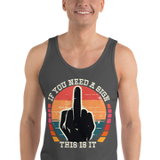 Discover the perfect fit with our classic Sign Tank Top. Made from 100% combed and ringspun cotton for ultimate softness. Ideal for any wardrobe.