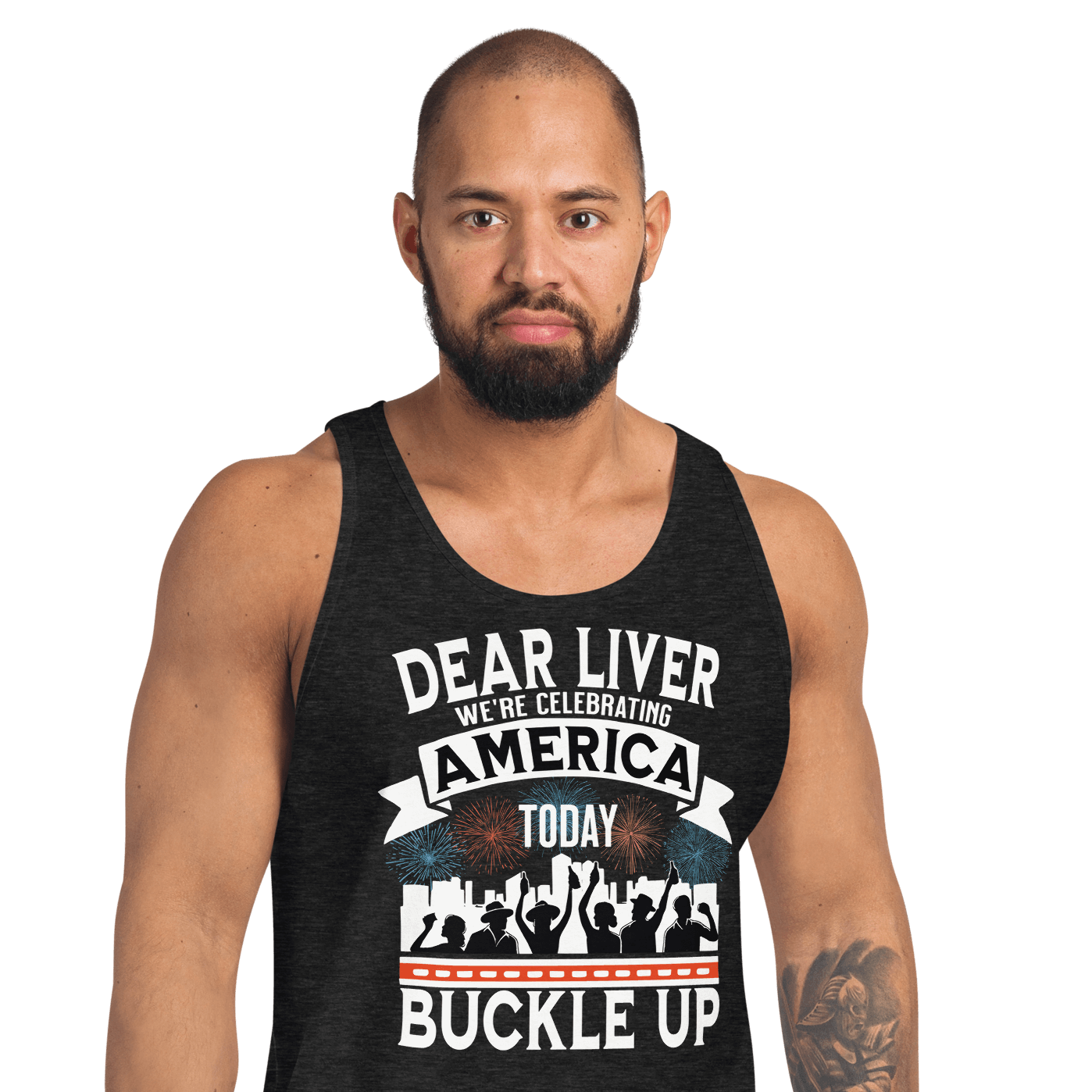 Dear Liver Celebrating America Tank Top