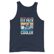 Chill out in style with our beach-themed tank top. Great for summer relaxers and beer lovers alike!