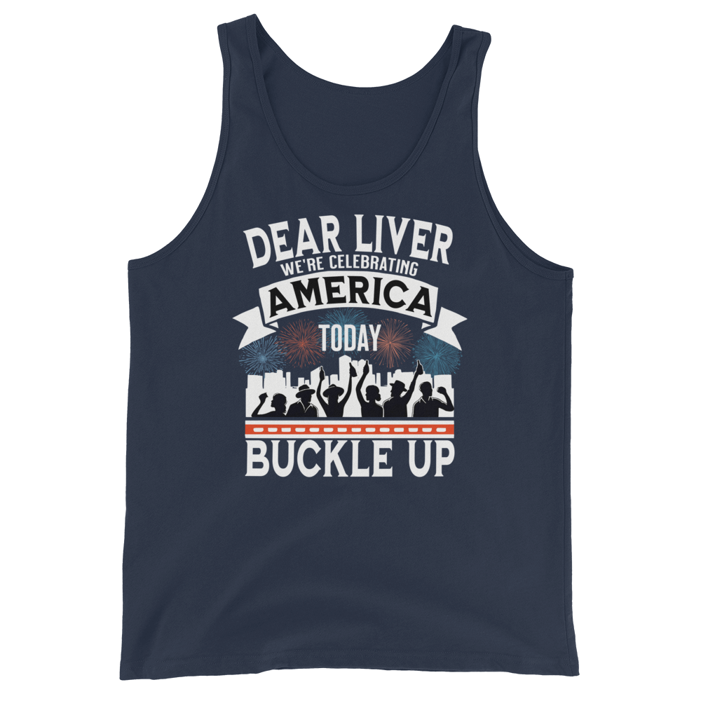Dear Liver Celebrating America Tank Top