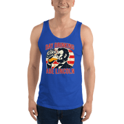 Show your patriotism in style with our Day Drinking Like Abe Lincoln 4th of July tank top. Perfect for BBQs and summer parties with a comfy and iconic design.