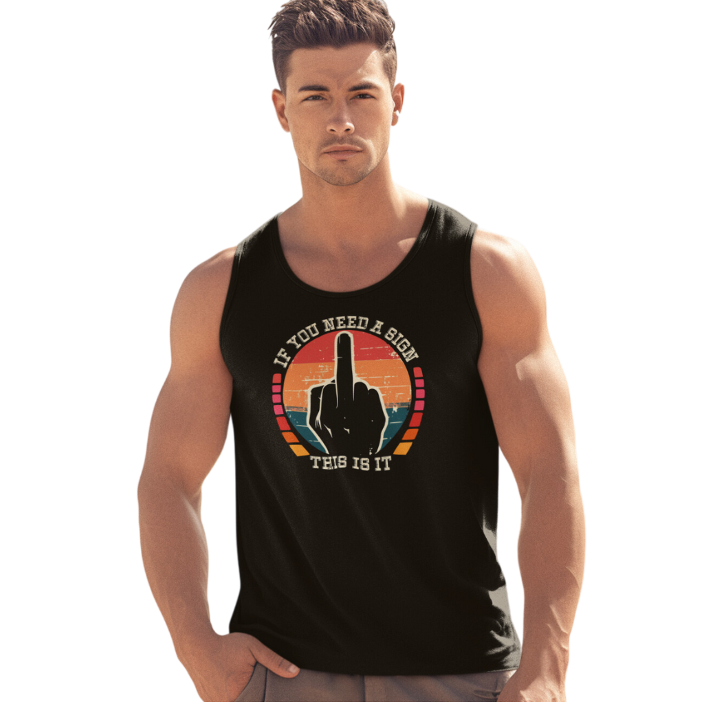 Discover the perfect fit with our classic Sign Tank Top. Made from 100% combed and ringspun cotton for ultimate softness. Ideal for any wardrobe.