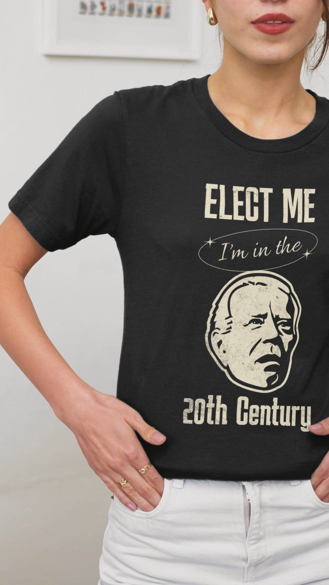 Elect Me I'm in the 20th Century Tee | Lightweight & Comfy FUNNY PRESIDENT,MENS,New,T-SHIRT,UNISEX,WOMENS Dayzzed Apparel