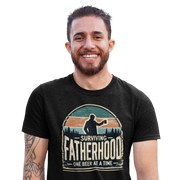 Embrace fatherhood with our soft, lightweight tee. Perfect fit, pre-shrunk fabric, and flattering for all. Ideal for every dad!