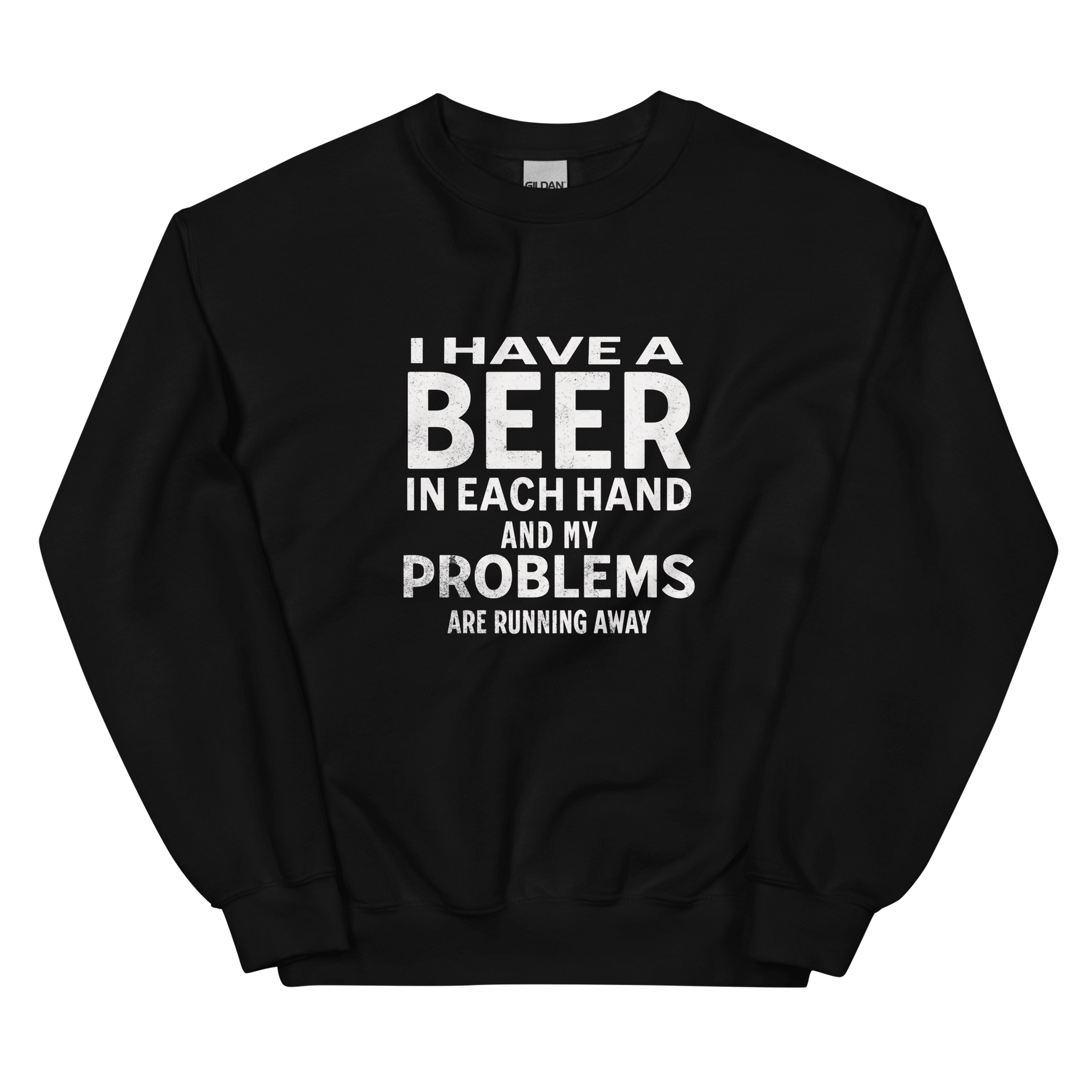 I Have a Beer in Each Hand Sweatshirt