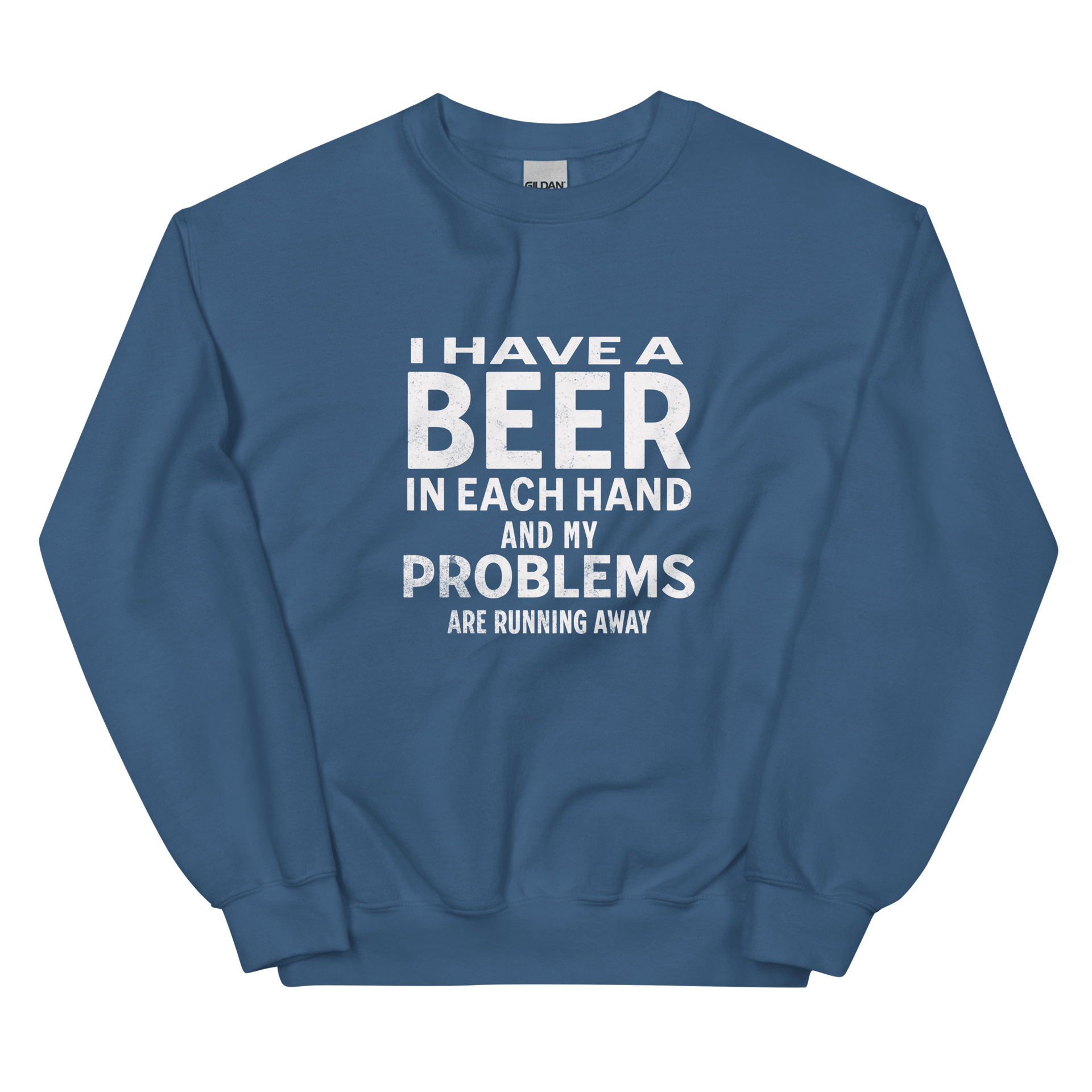 I Have a Beer in Each Hand Sweatshirt