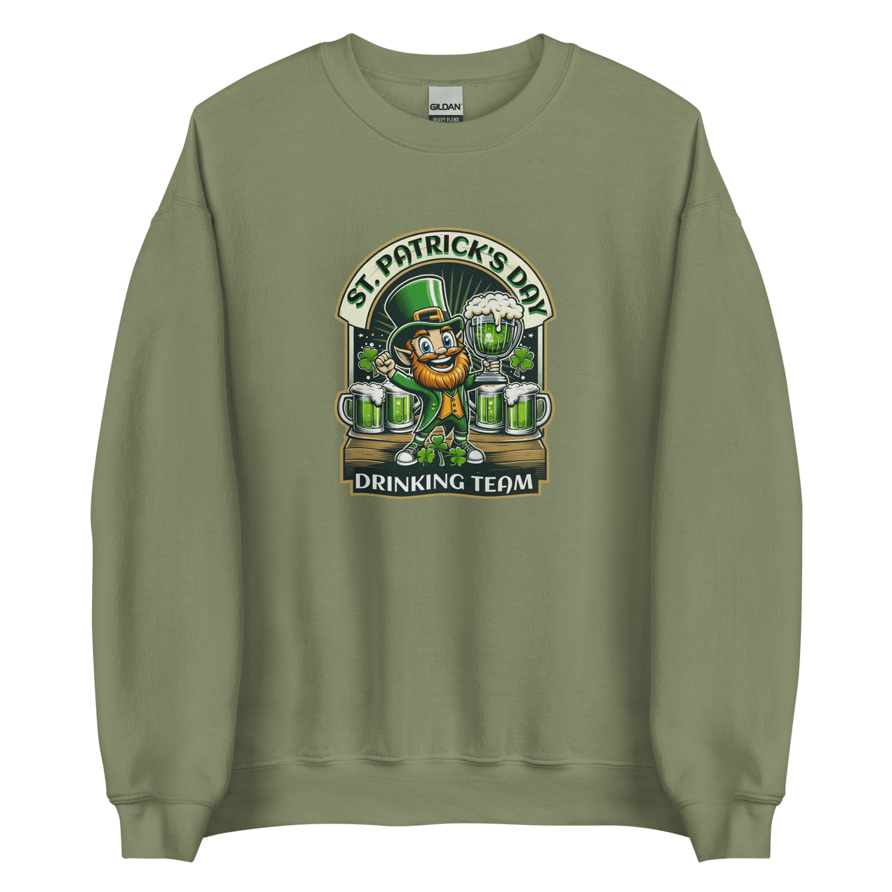 St Patricks Day Drinking Team Sweatshirt