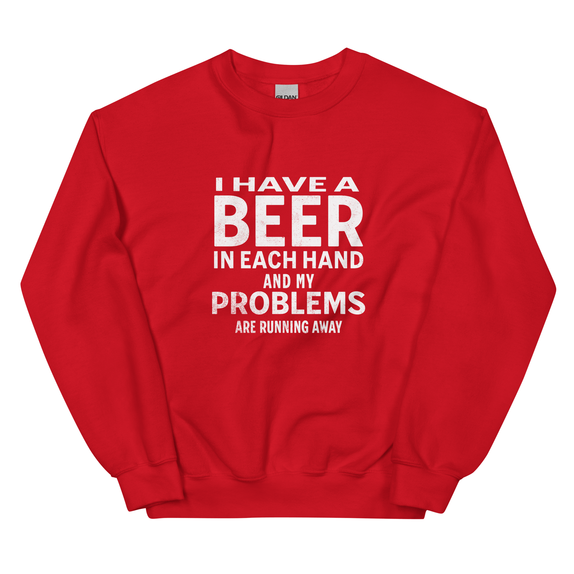 I Have a Beer in Each Hand Sweatshirt