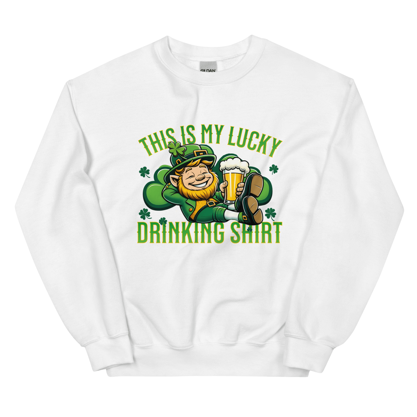 This Is My Lucky Drinking Shirt Sweatshirt