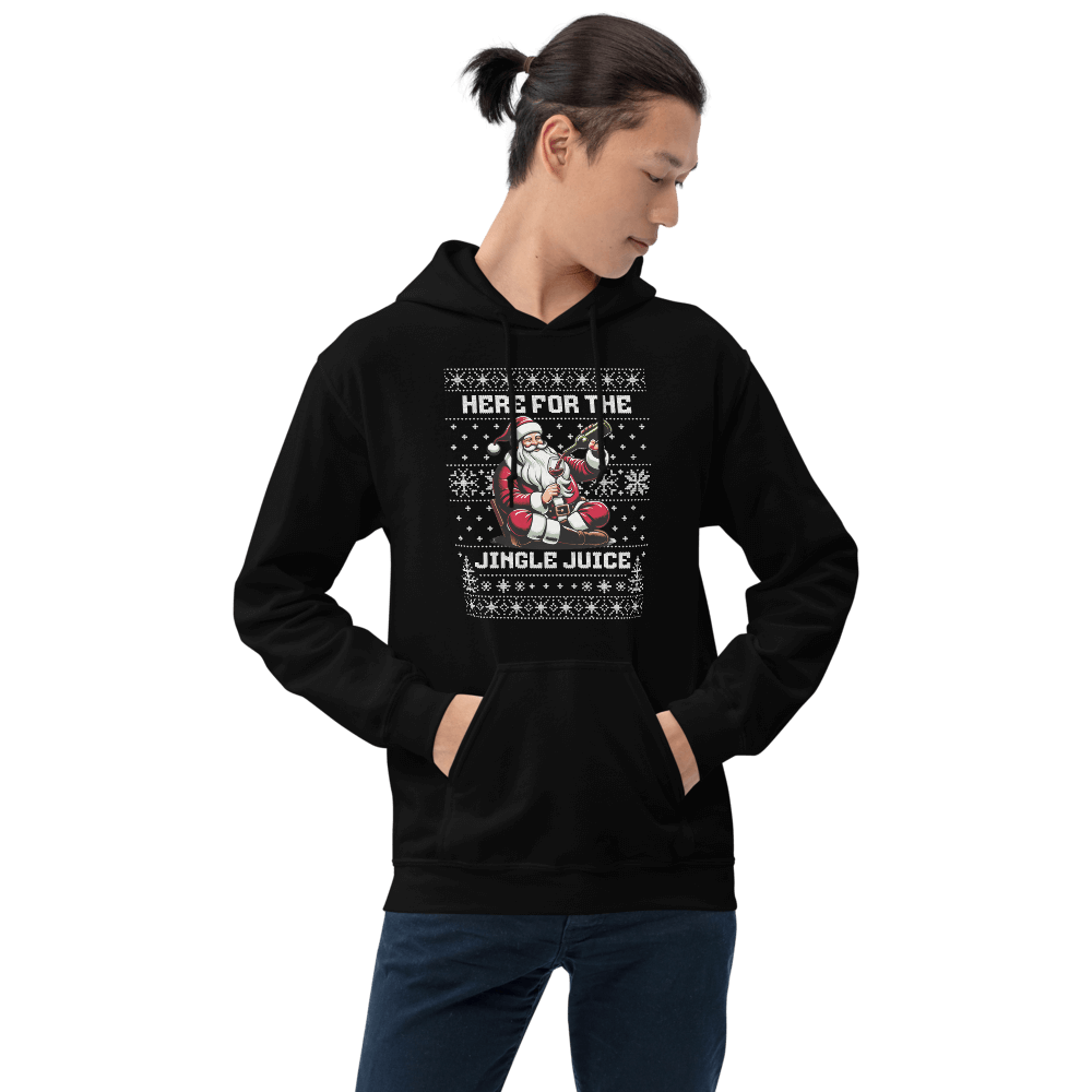 Here For The Jingle Juice Hoodie