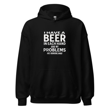 I Have a Beer in Each Hand Hoodie