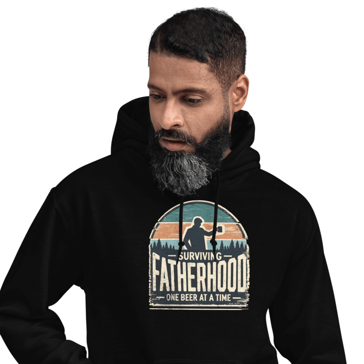 Surviving Fatherhood One Beer at a Time Hoodie