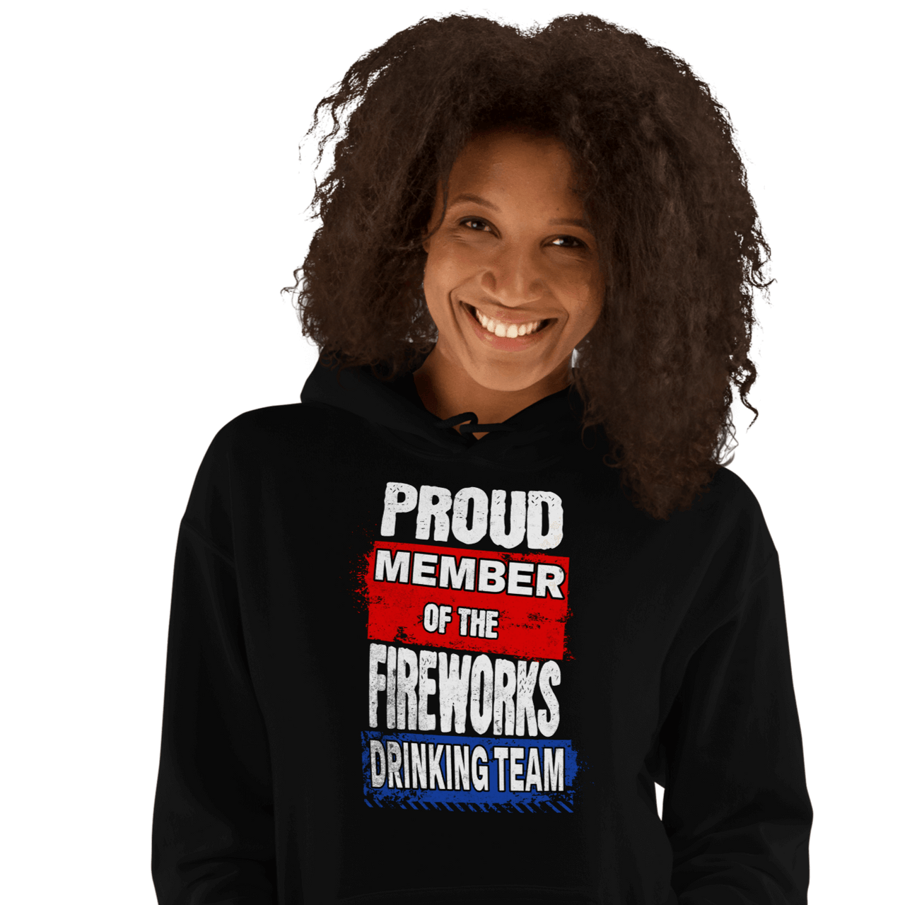 Discover the ultimate cozy hoodie for cooler evenings. Soft, stylish, and perfect for any occasion. Get your Fireworks Drinking Team Hoodie now!