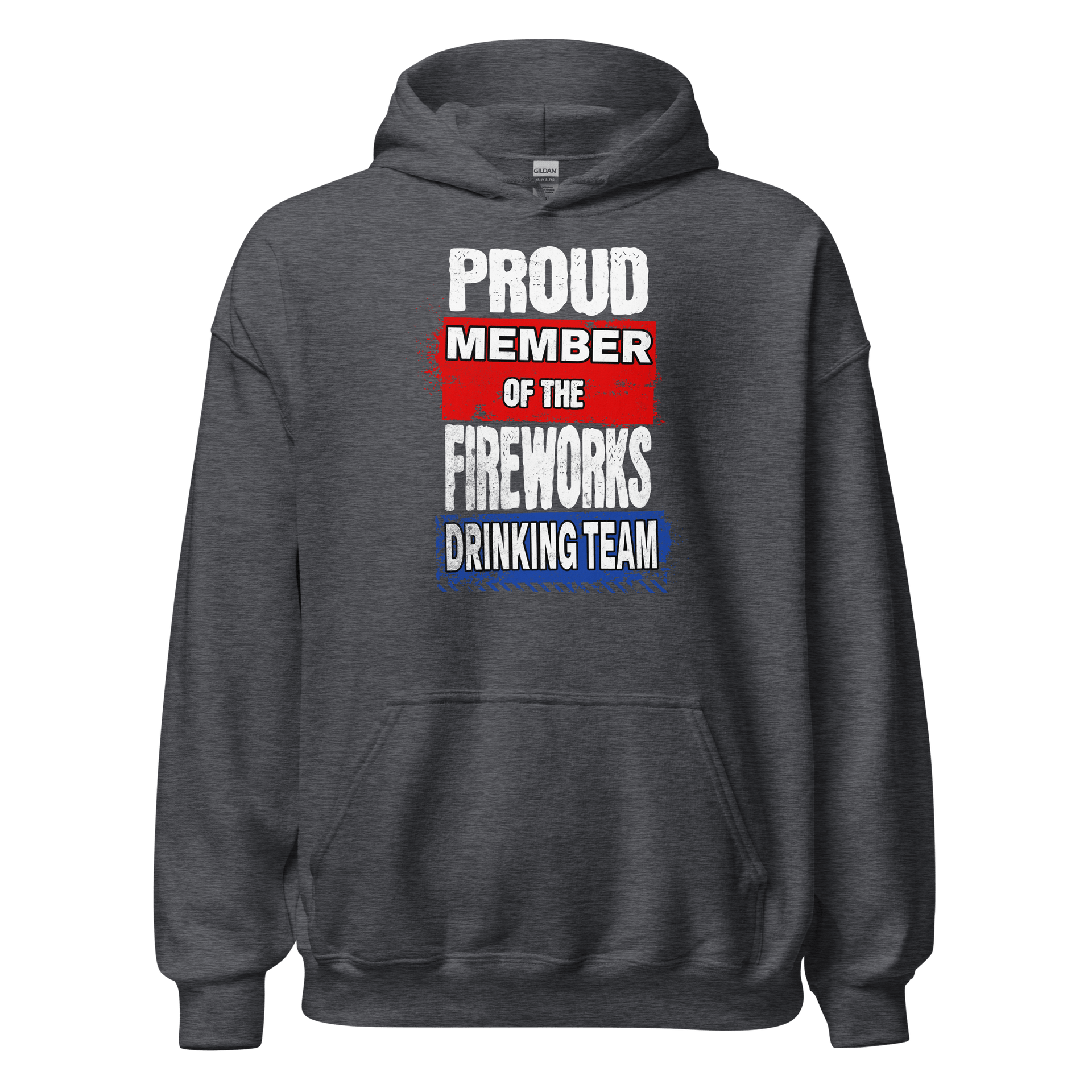 Discover the ultimate cozy hoodie for cooler evenings. Soft, stylish, and perfect for any occasion. Get your Fireworks Drinking Team Hoodie now!