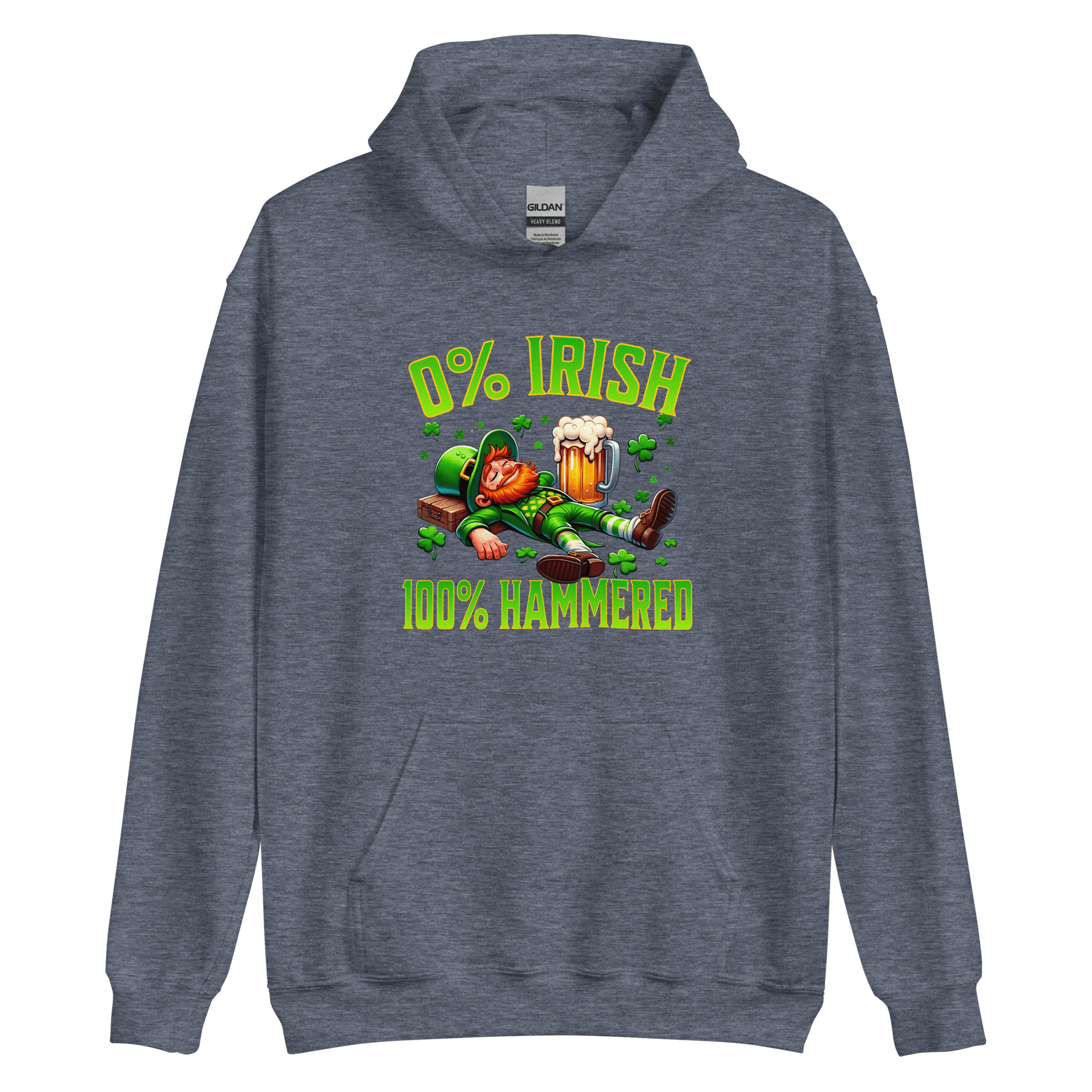 0% Irish 100% Hammered Hoodie