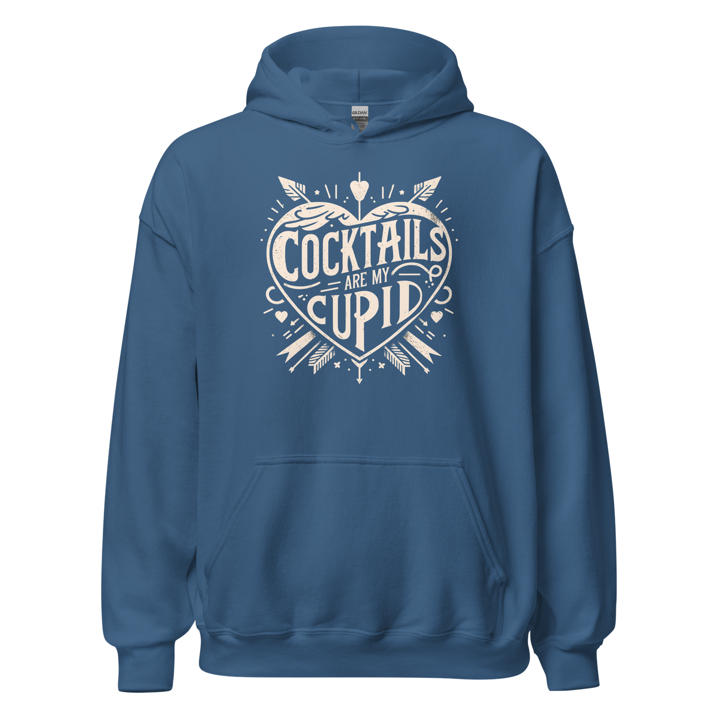 Cocktails Are My Cupid Hoodie