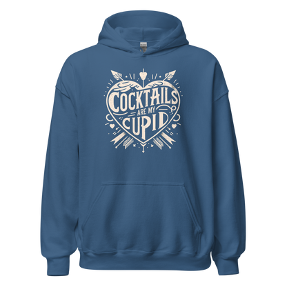 Cocktails Are My Cupid Hoodie