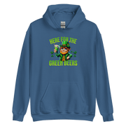 Here for the Green Beers Hoodie