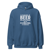 I Have a Beer in Each Hand Hoodie