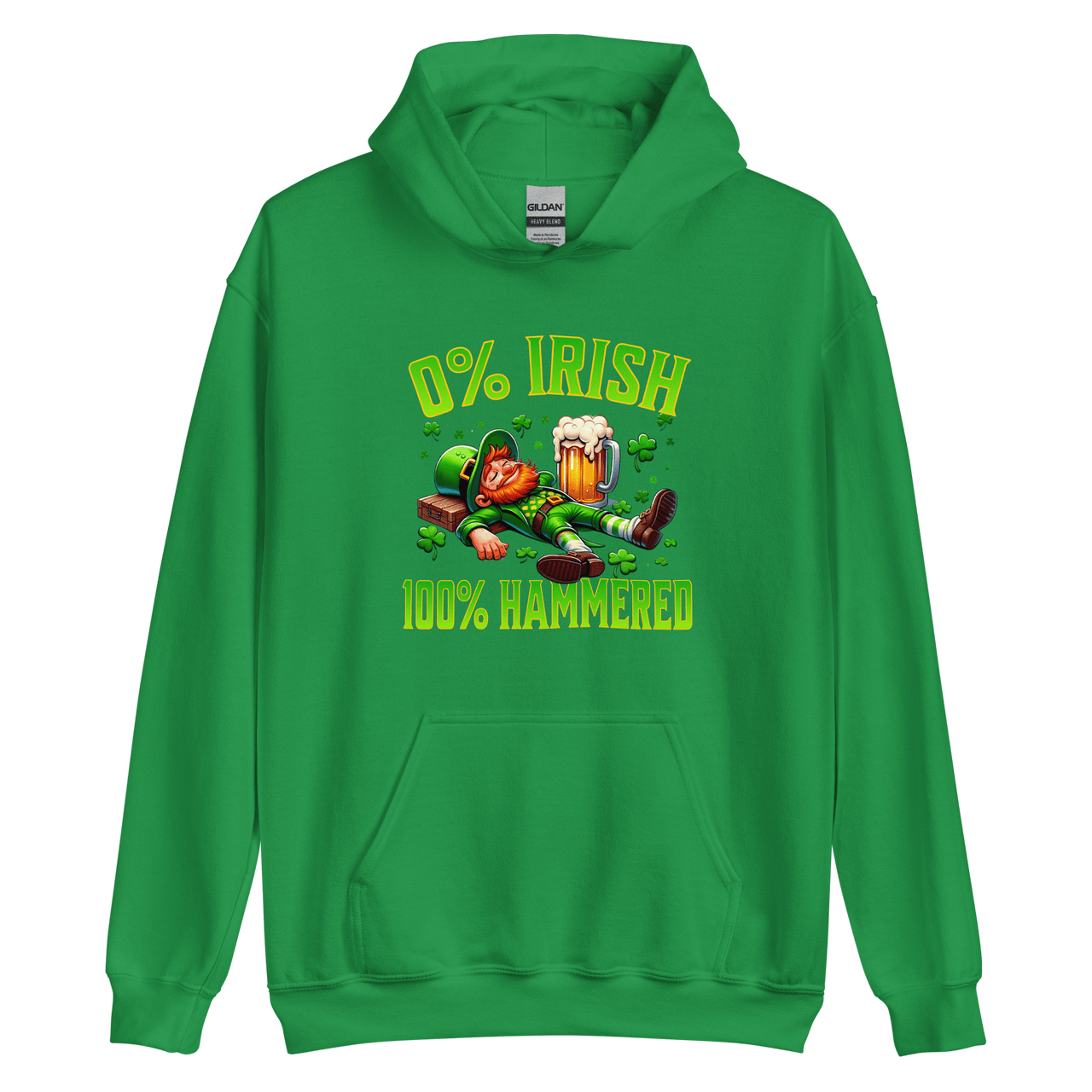 0% Irish 100% Hammered Hoodie