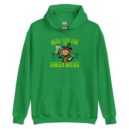 Here for the Green Beers Hoodie