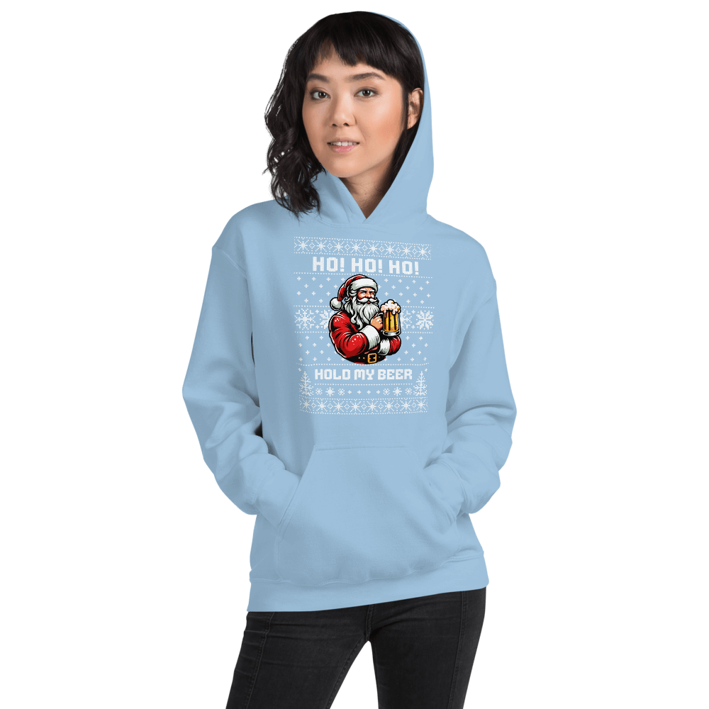 Ho Ho Ho Hold My Beer Hoodie